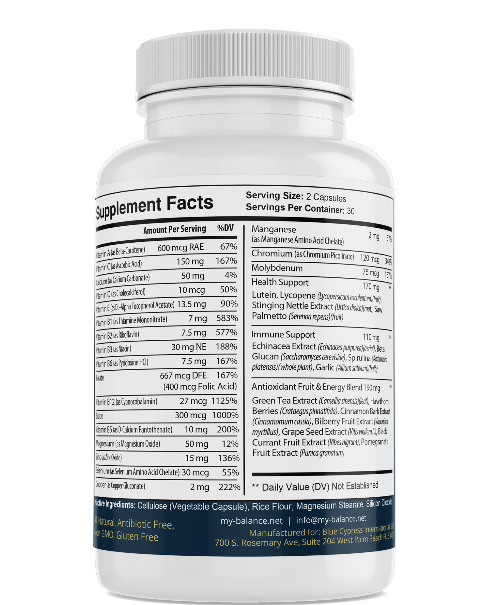 Once Daily Multivitamin