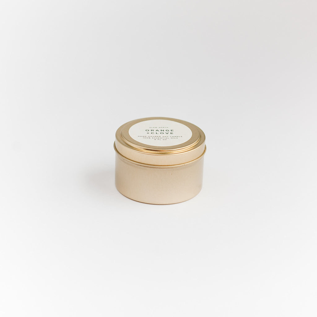 Orange & Clove Soy Wax Candle