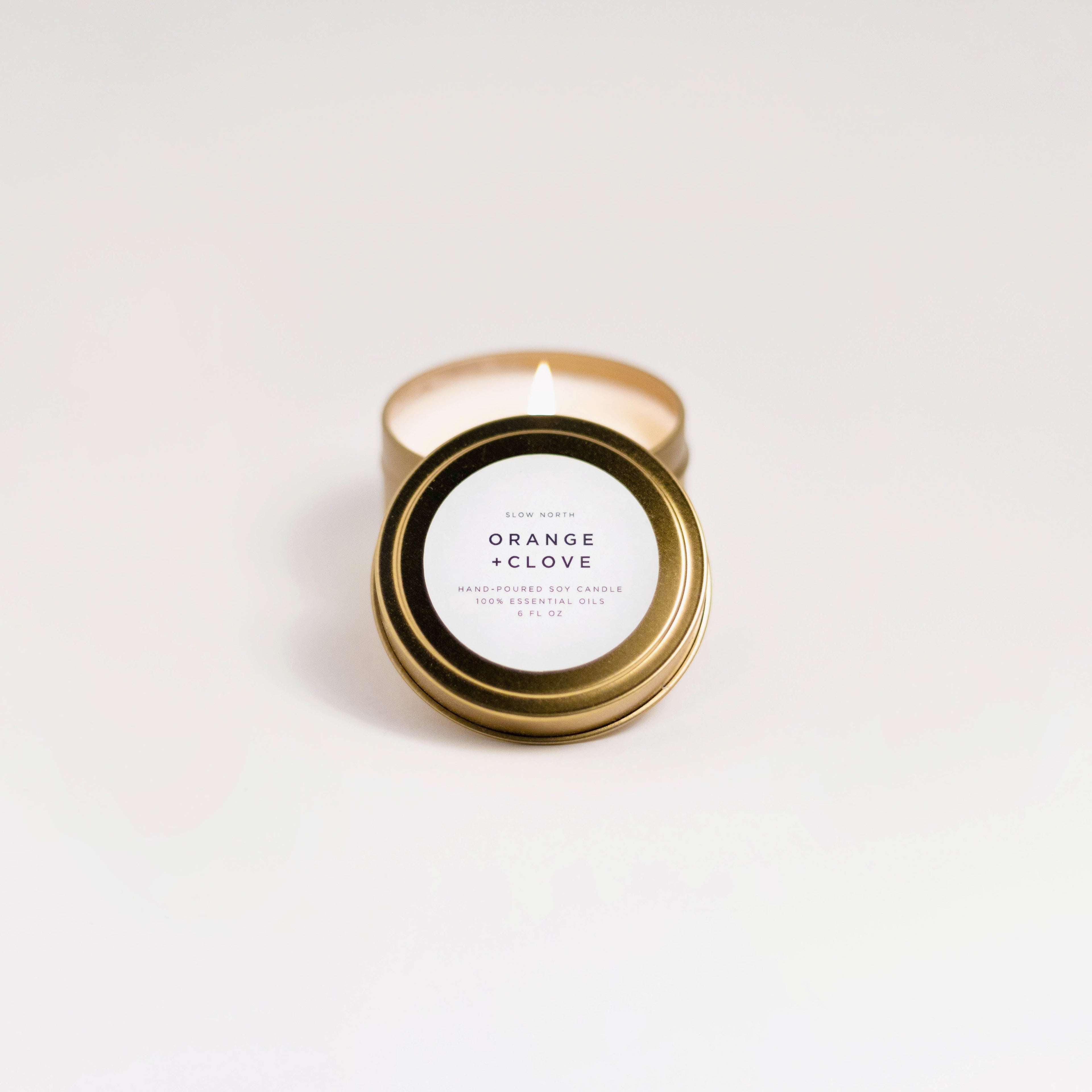 Orange & Clove Soy Wax Candle