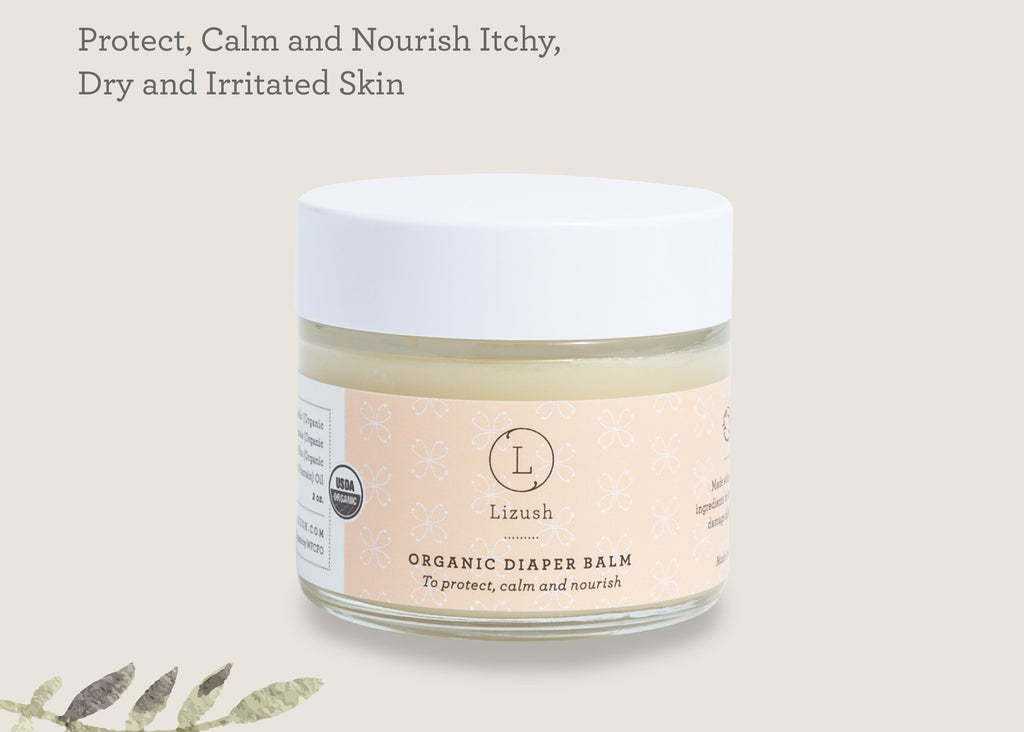 ORGANIC DIAPER BALM - Protects, Calms & Nourishes