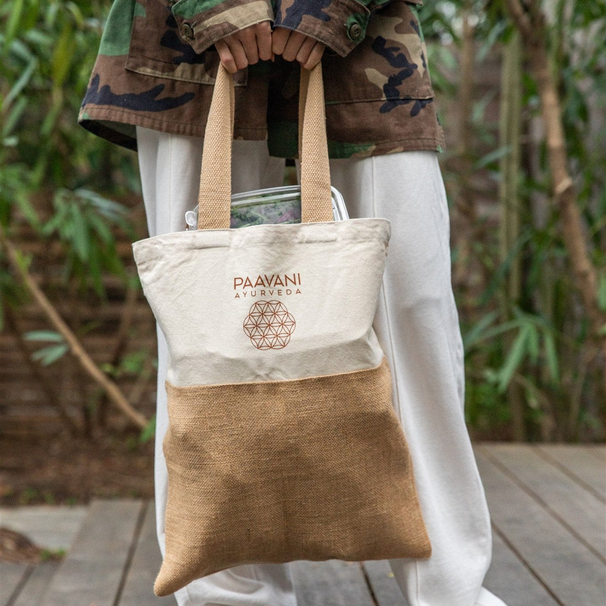 Eco-Friendly Carryall PAAVANI Tote Bag
