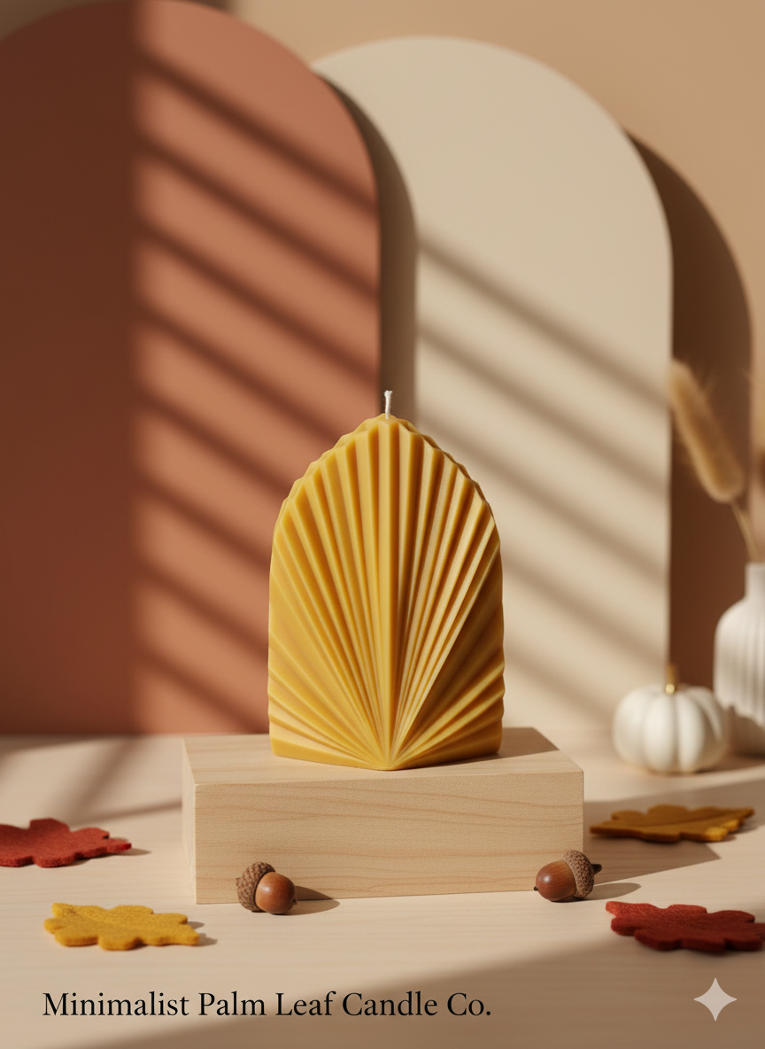 Palm Leaf Candle