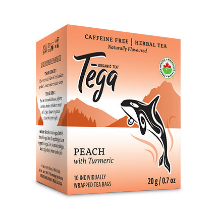 Organic Peach Turmeric Herbal Tea
