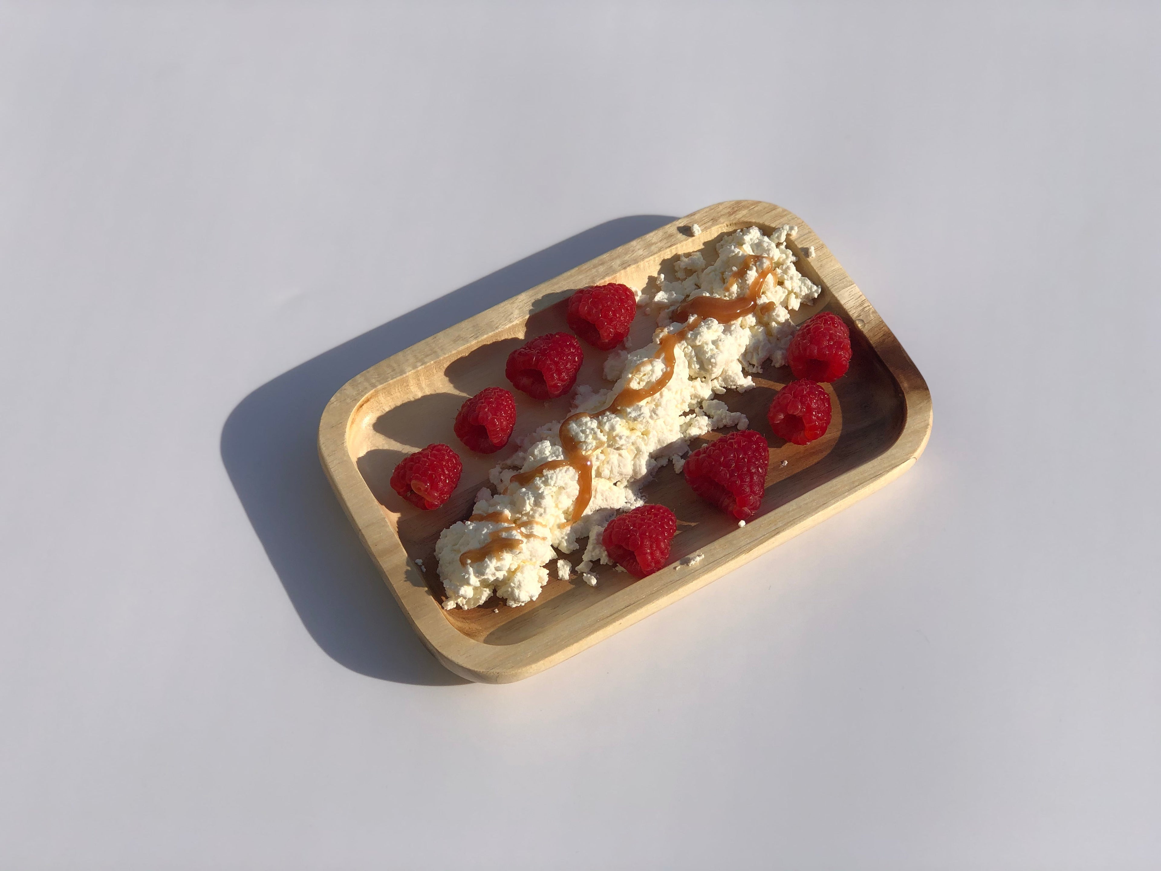 Zavis Green Acacia Wood Serving rectangle Stackable Tray / Dish