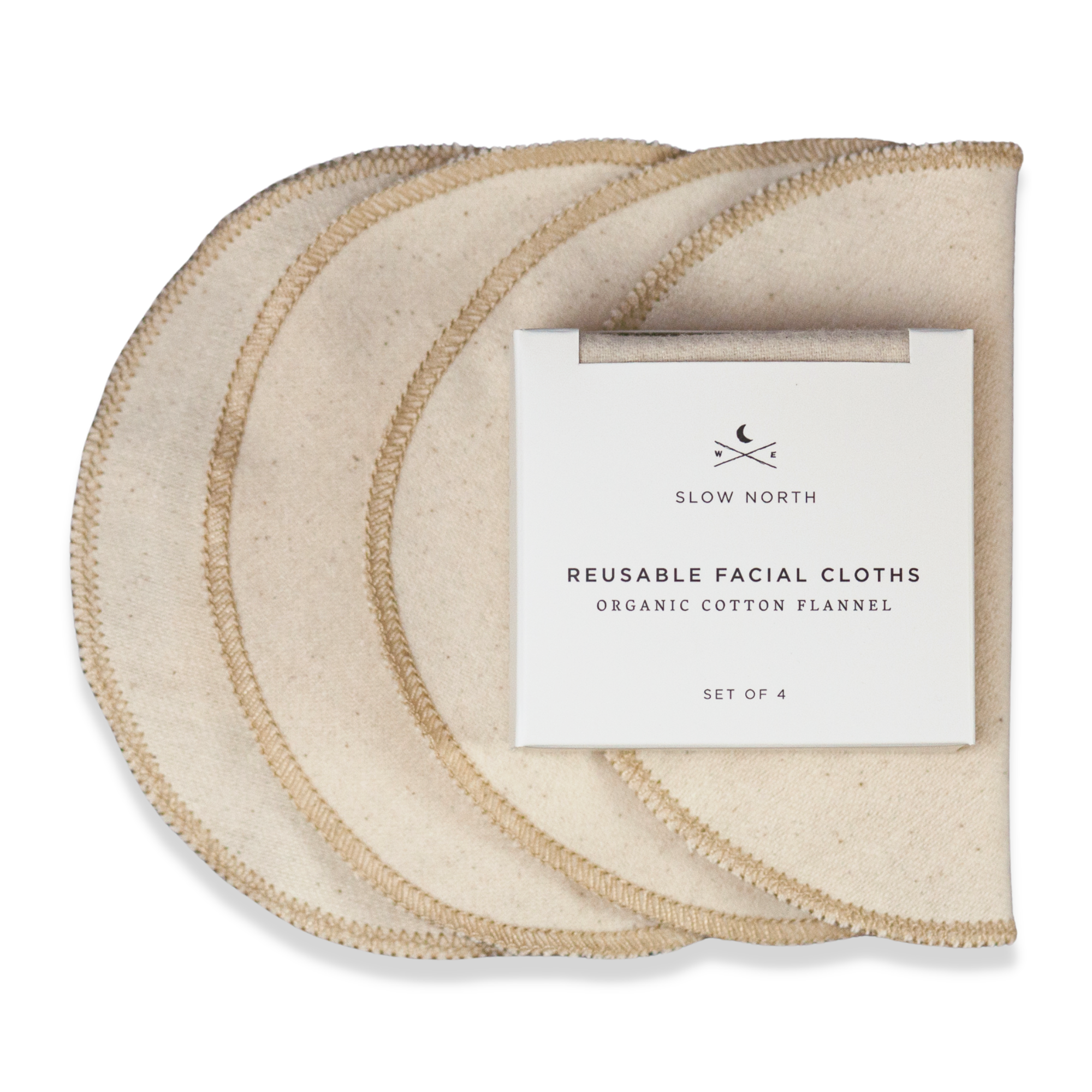 Reusable Facial Cloths (Set of 4)