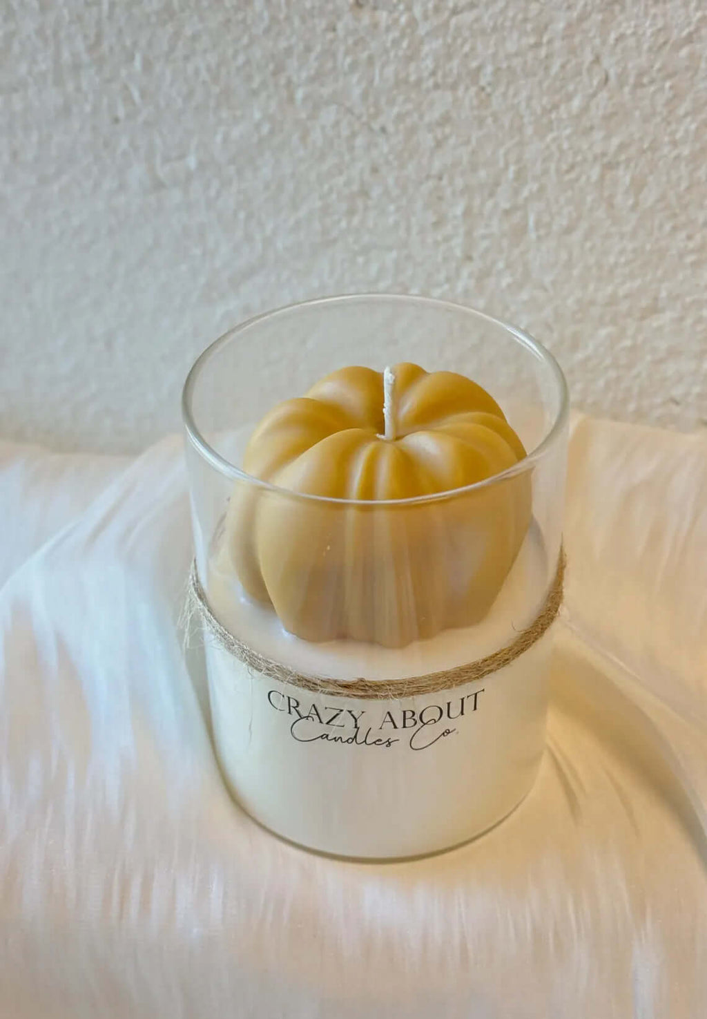 Pumpkin Candle in Glass Jar