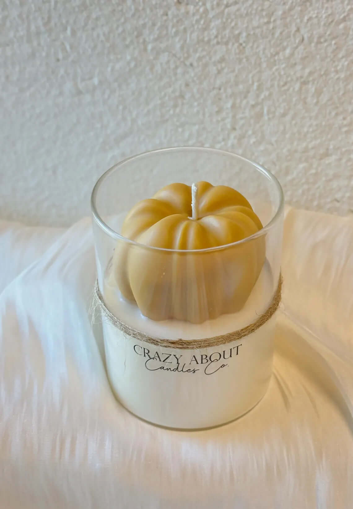 Pumpkin Candle in Glass Jar