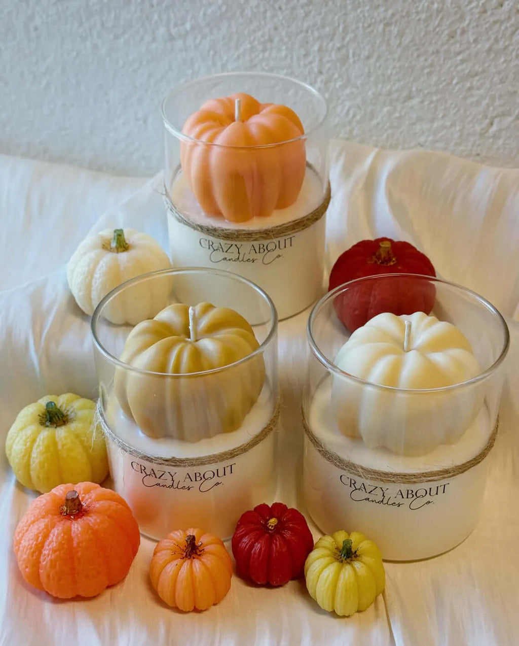 Pumpkin Candle in Glass Jar
