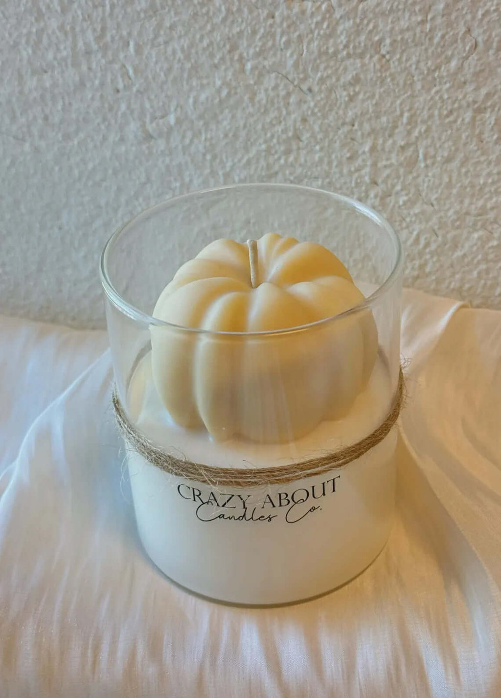 Pumpkin Candle in Glass Jar