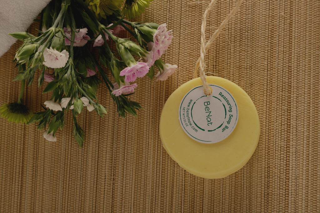 Reassuring Soap Bar - Wheat, Olive & Almond Oil.