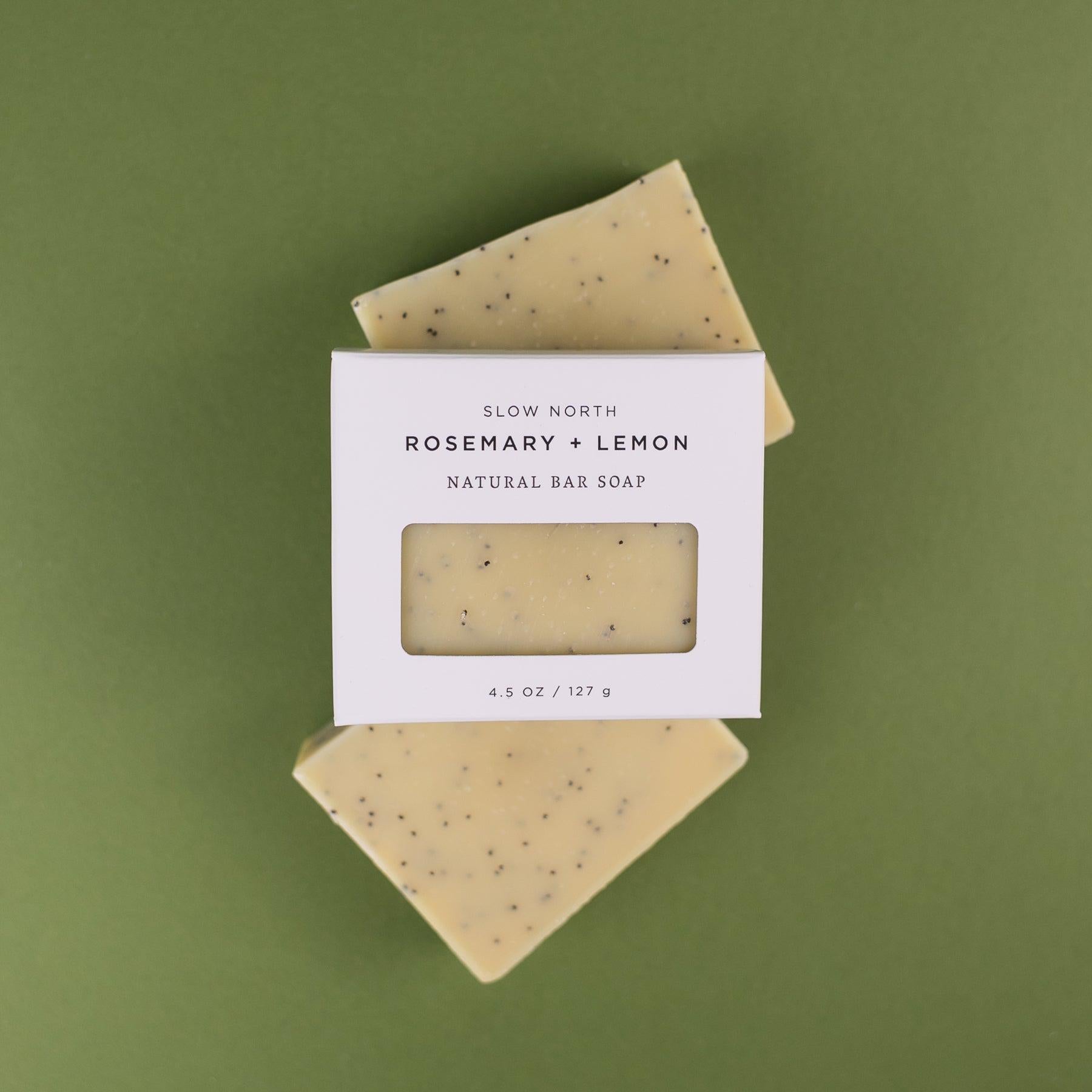 Rosemary & Lemon Natural Bar Soap
