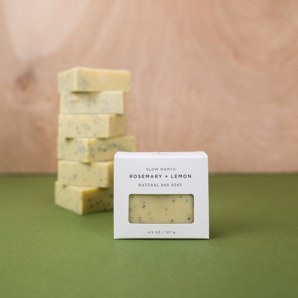 Rosemary & Lemon Natural Bar Soap