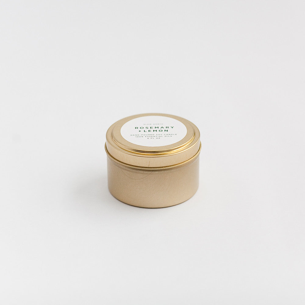 Rosemary & Lemon Soy Wax Candle