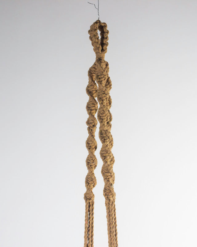 Santana Macrame Plant Holder | Khaki