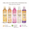 Organic Shimmer Body Oil for a Soft Non-Greasy Body Glow