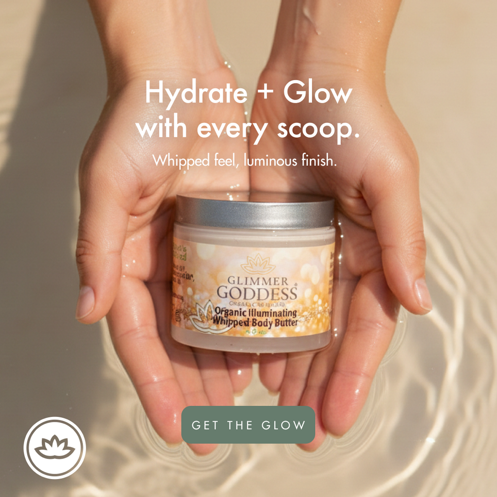 Organic Shimmer Body Butter – Radiant Deep Hydration