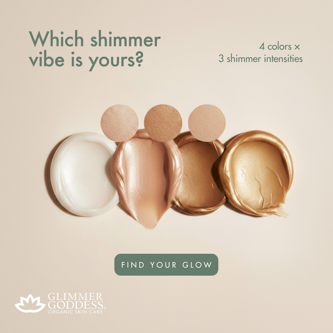 Organic Shimmer Body Butter – Radiant Deep Hydration