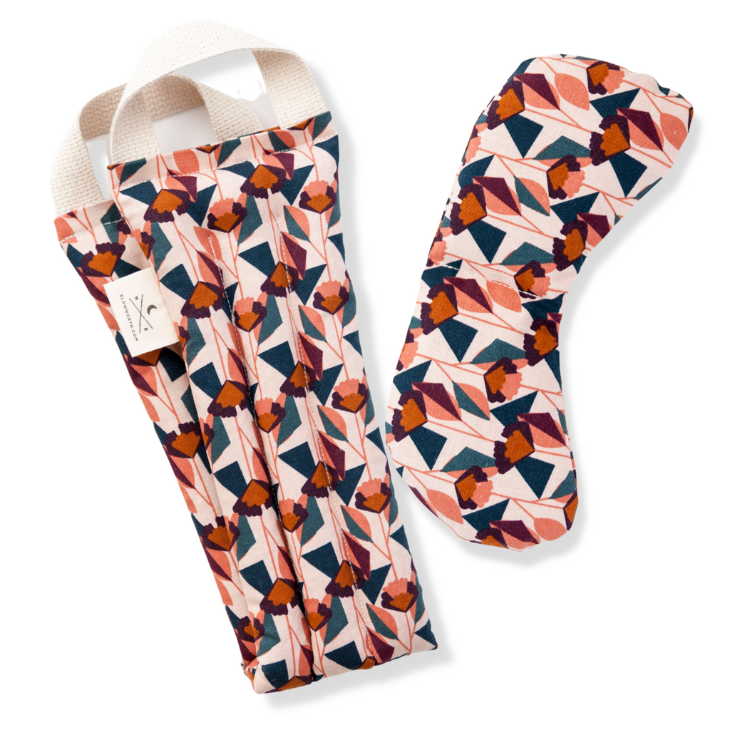Blush Florence Eye Mask & Neck Wrap Bundle