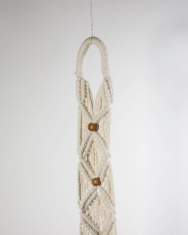 Somoto Macrame Plant Holder | Natural White