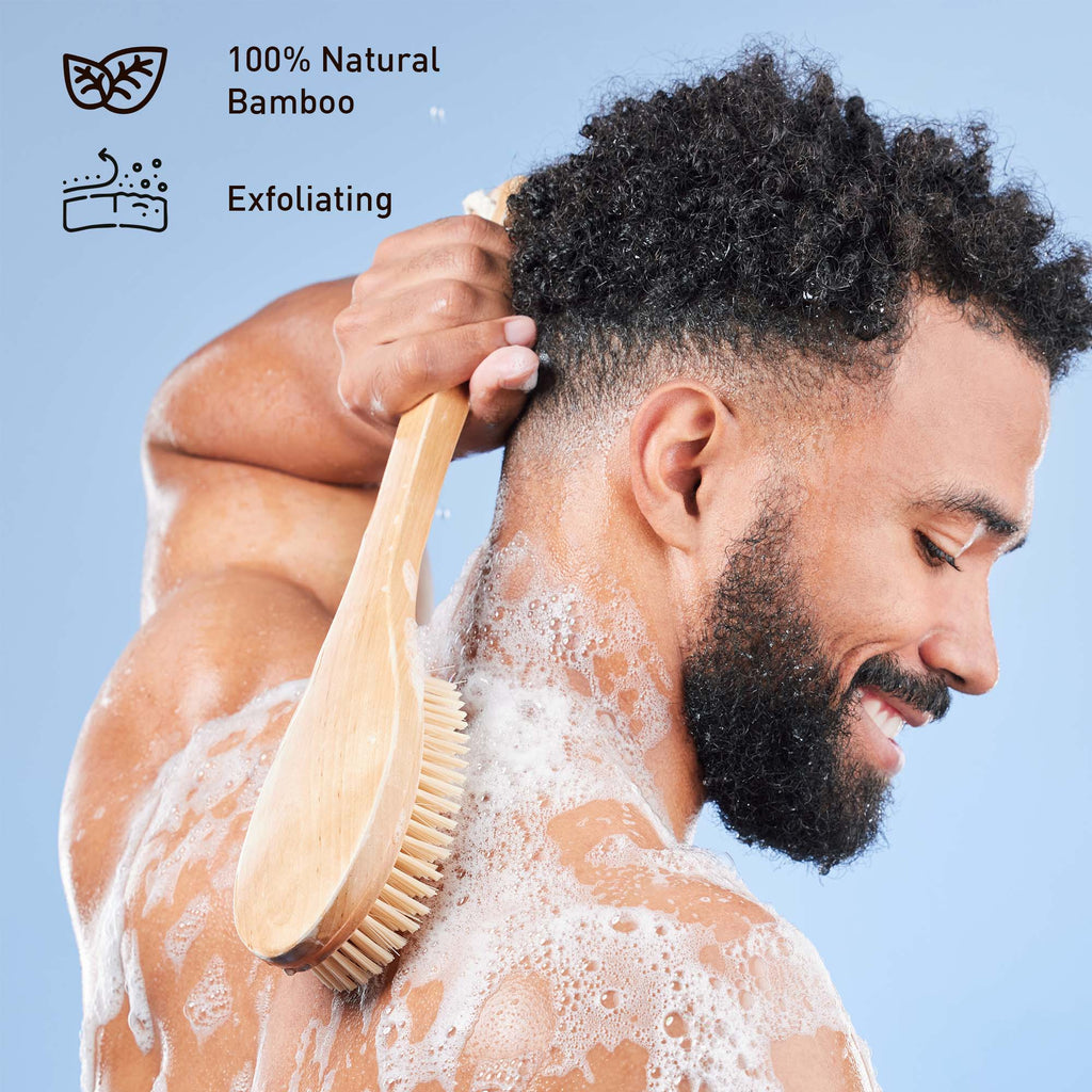 Bathroom Essential Set: Luxury Towel Warmer Bucket, Digital Scale & Bamboo Bath Body Brush