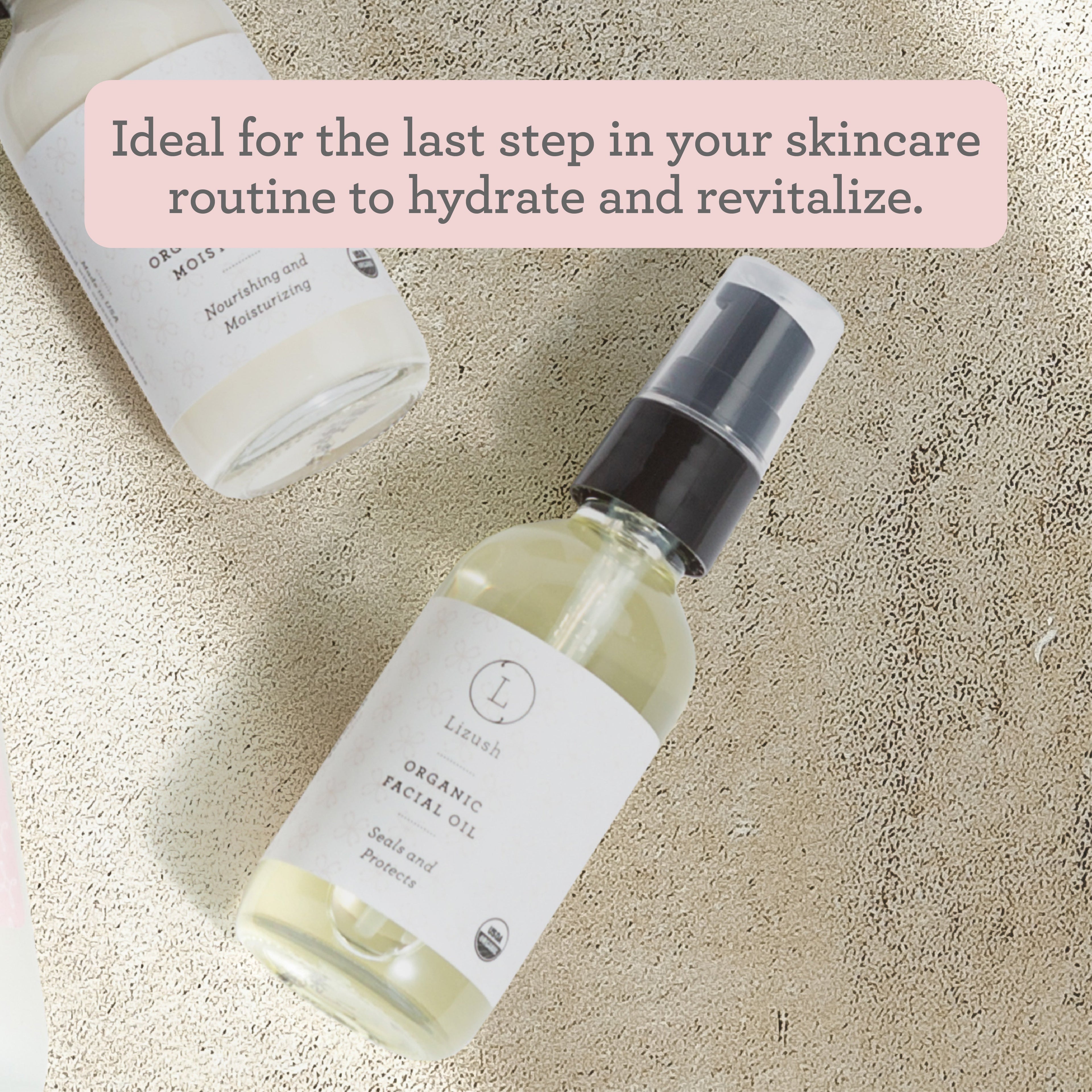 ORGANIC FACIAL OIL, Seals and Protects