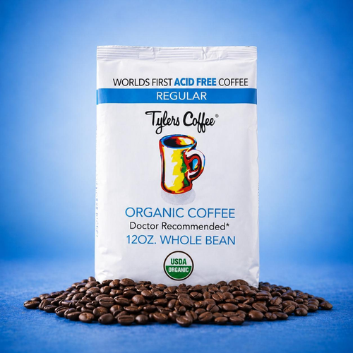 Acid-Free Whole Bean Coffee - Regular