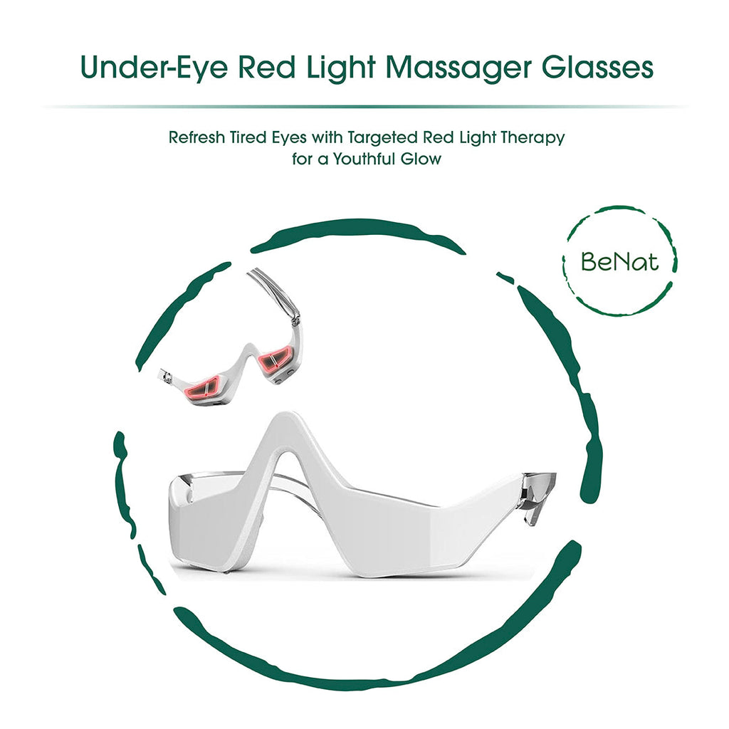 Under-Eye Red Light Therapy Skin Rejuvenation & Relaxation Massager