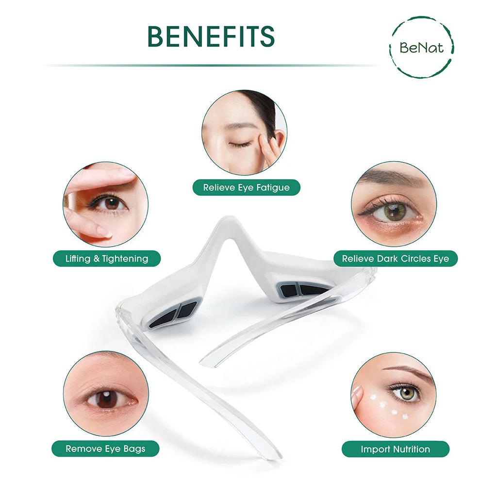 Under-Eye Red Light Therapy Skin Rejuvenation & Relaxation Massager