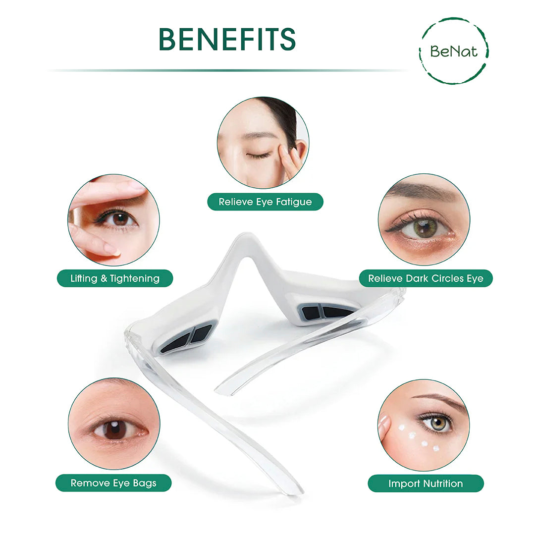 Under-Eye Red Light Therapy Skin Rejuvenation & Relaxation Massager