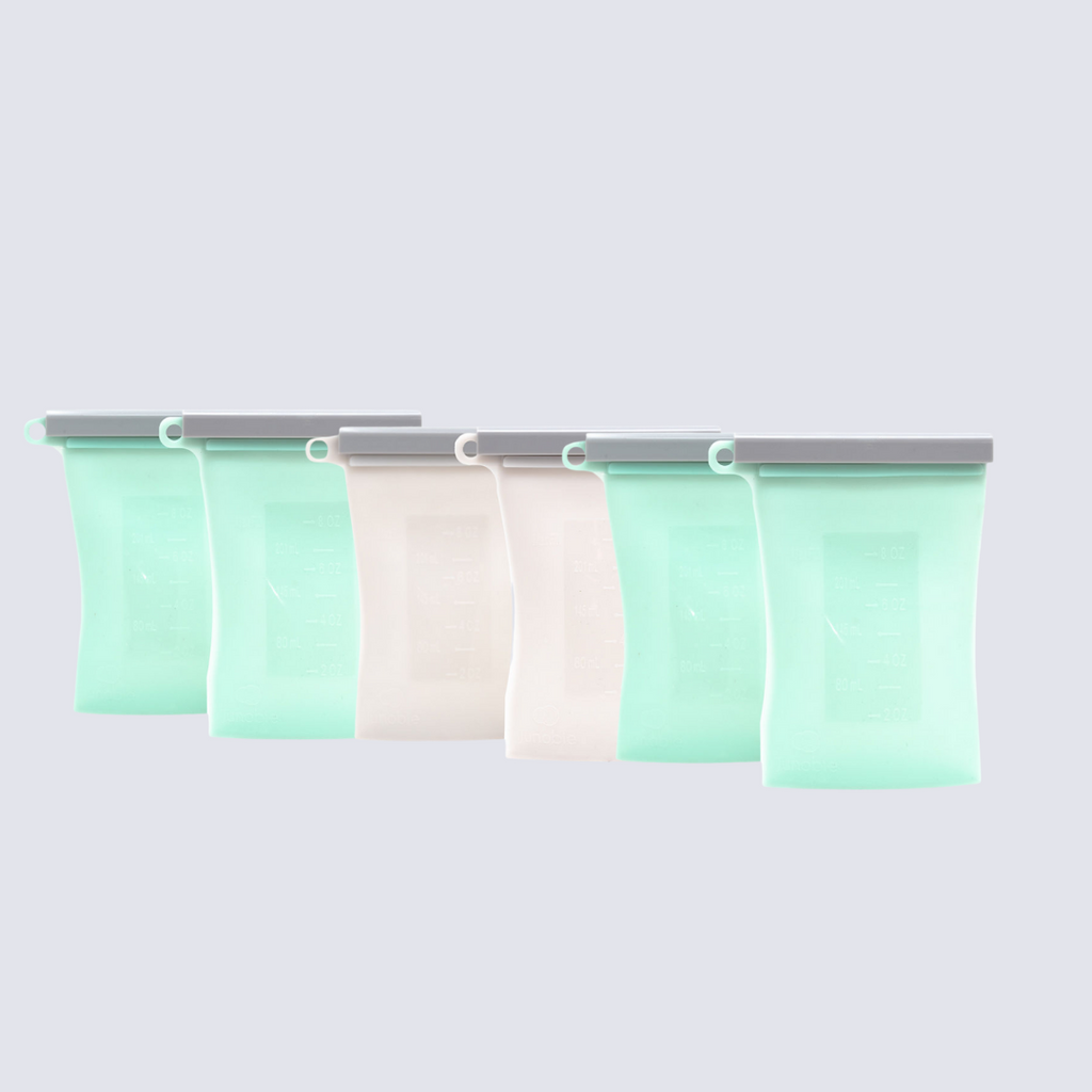 Junobie Starter Kit:  Infant/Toddler Milk & Snack Storage Bags (9 Pack)