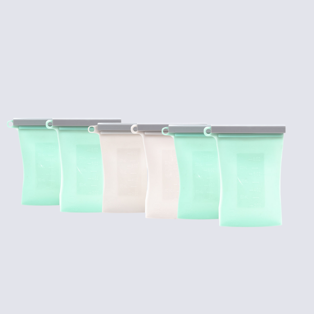 Junobie Starter Kit:  Infant/Toddler Milk & Snack Storage Bags (9 Pack)