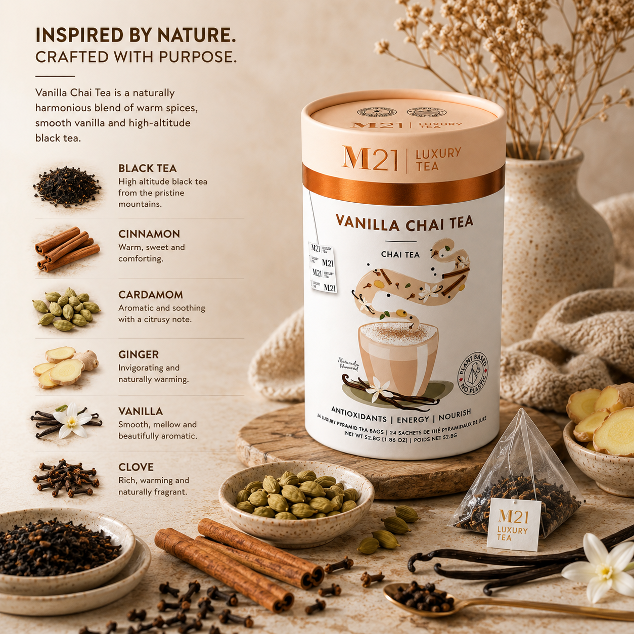 Luxury Vanilla Chai Tea