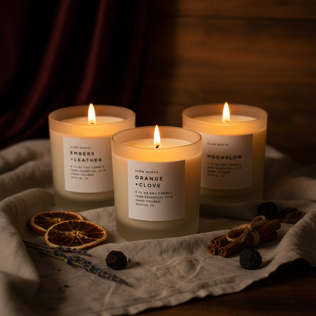 Warm & Comforting Trio Signature Candle Bundle