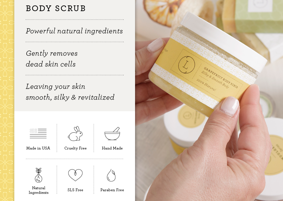 Grapefruit Shea Butter & Body Scrub Reviving Set