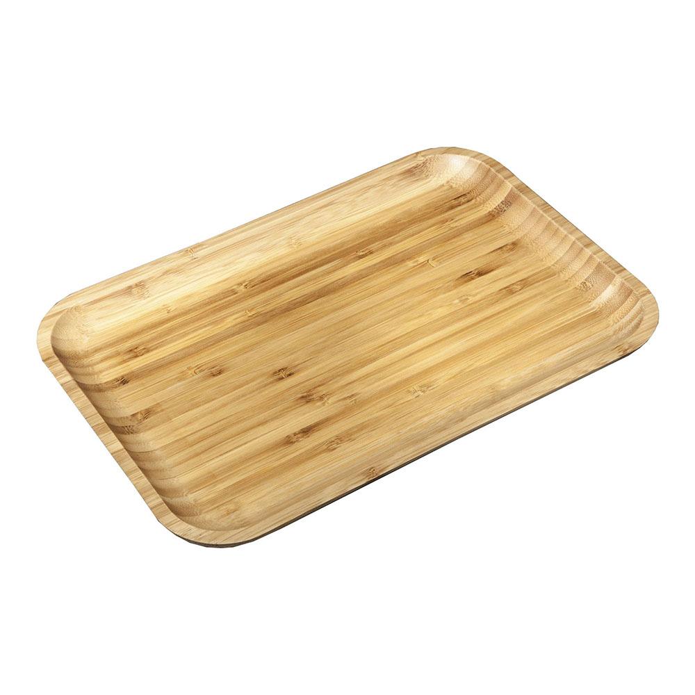 SET OF 3 BAMBOO PLATTERS
