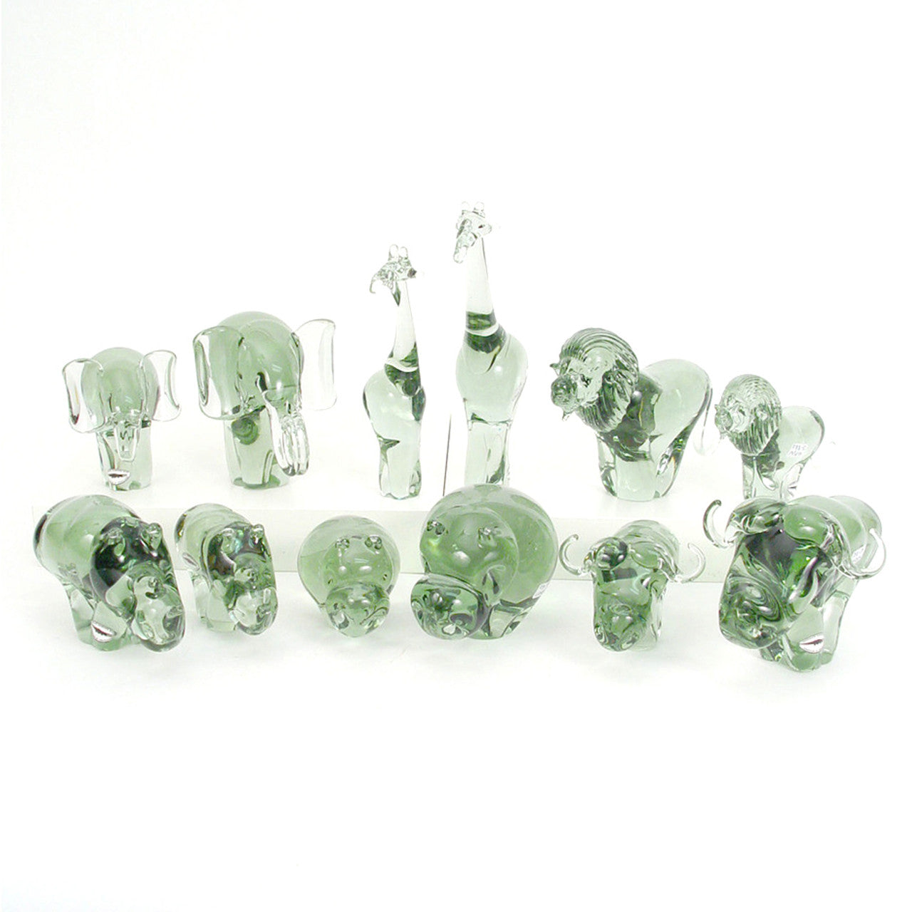 Recycled Glass Lion