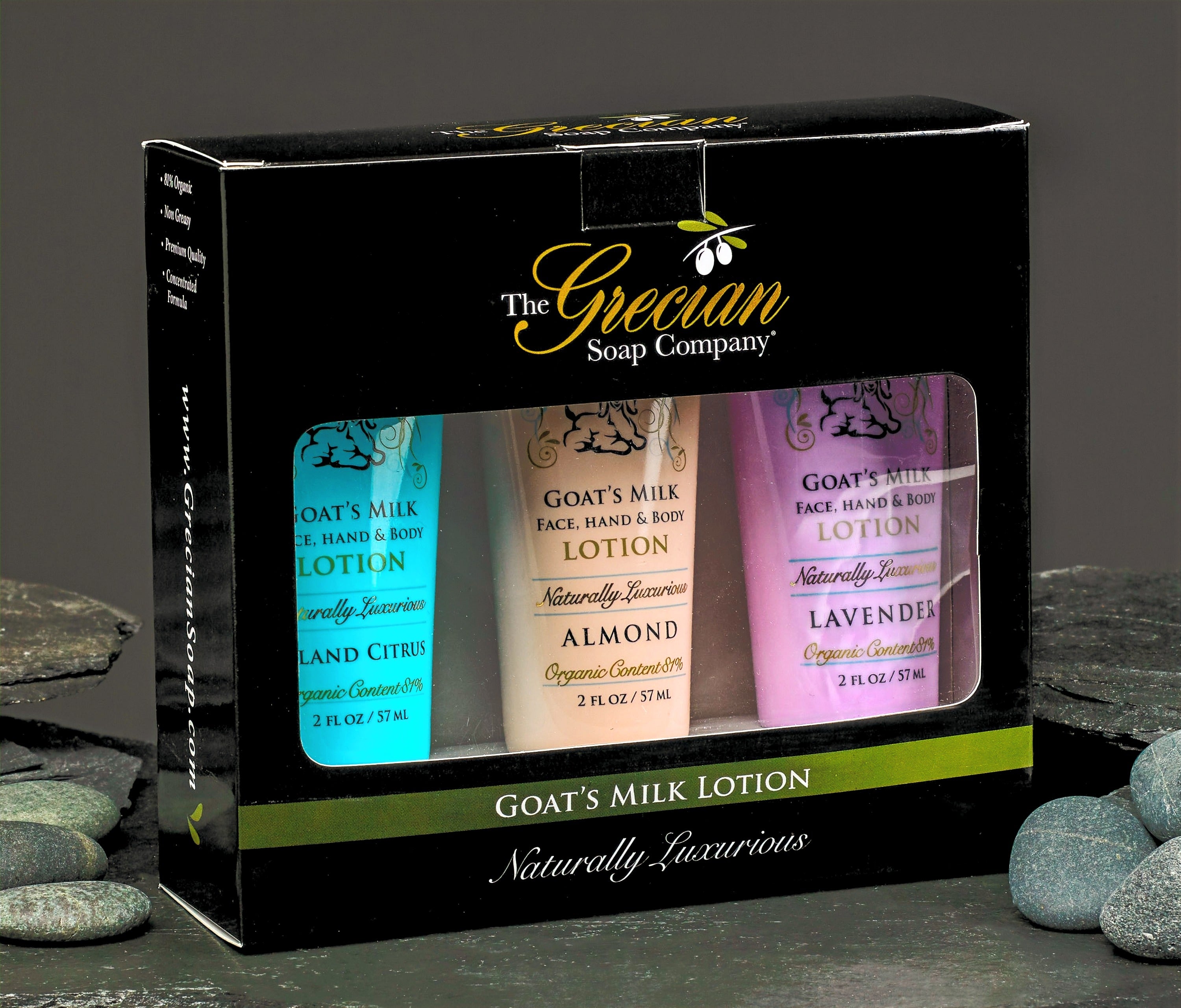 Assorted Lotions - Island Citrus, Almond & Lavender (3-Pack)