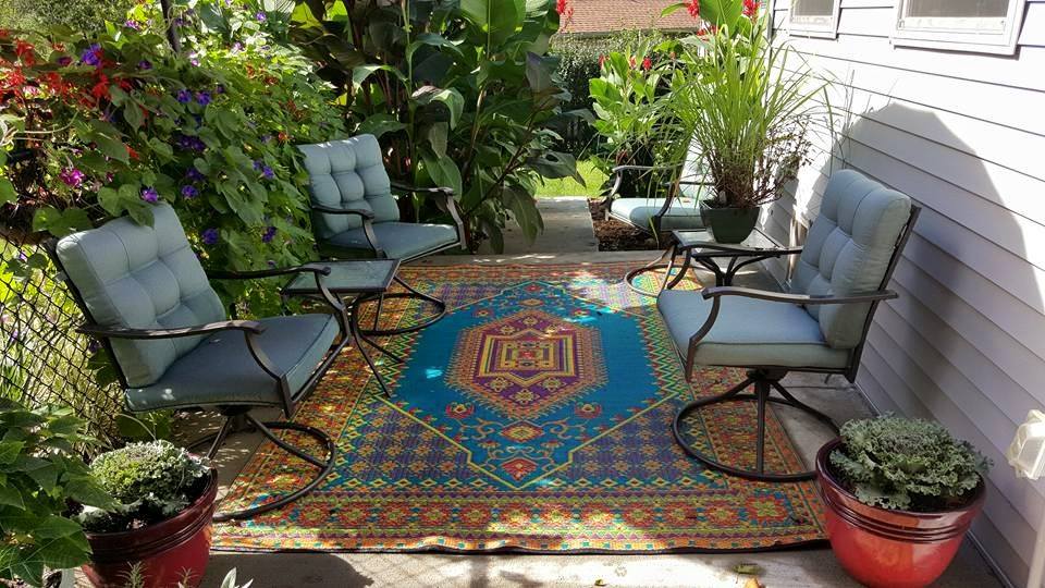 Turkish Aqua Rug