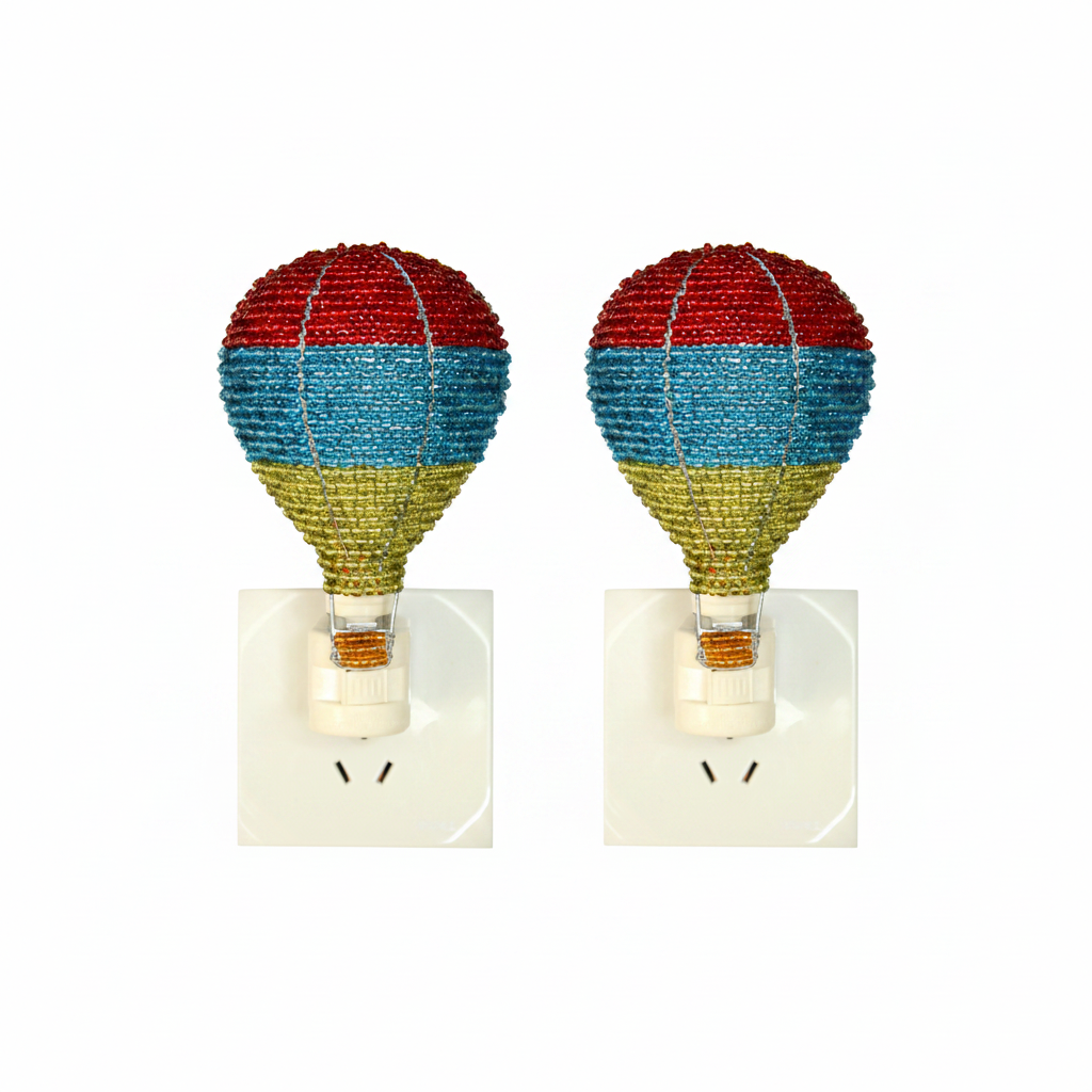 Hot Air Balloon Night Light (Set of 2)