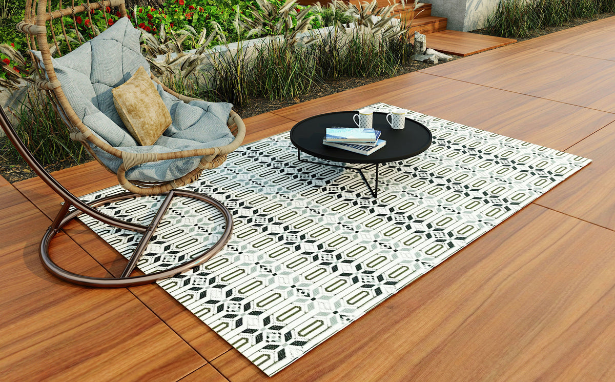 Moroccan Cool Silver Rug