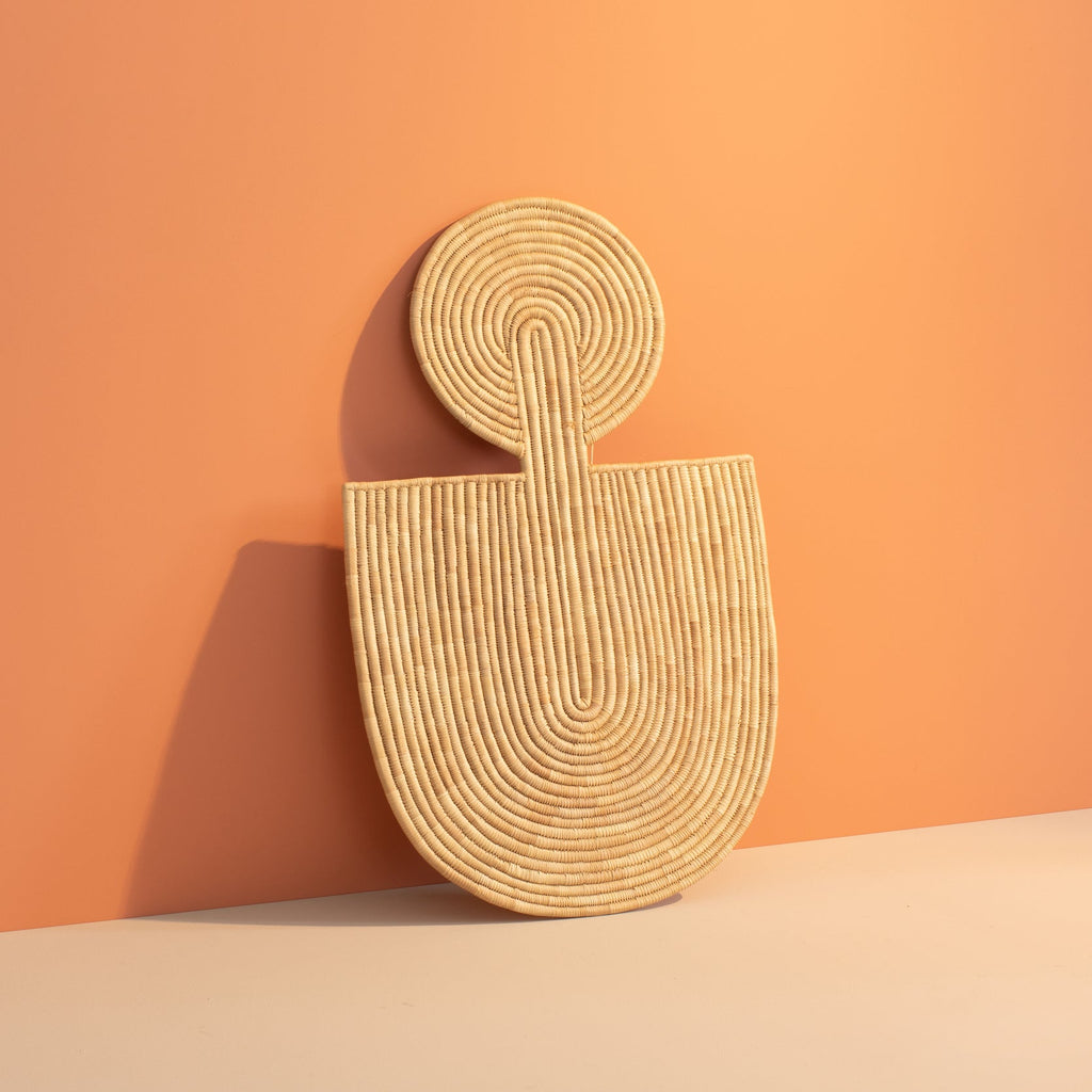 Abstract Wall Mask - Natural