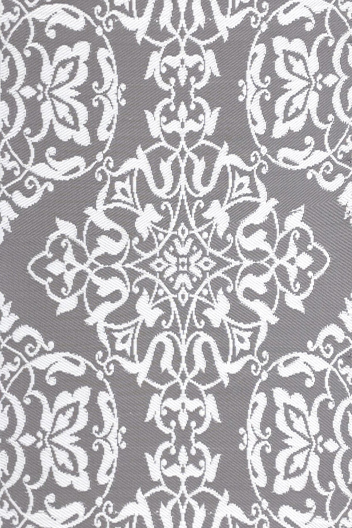 New Wrought Iron Cool Silver Rug