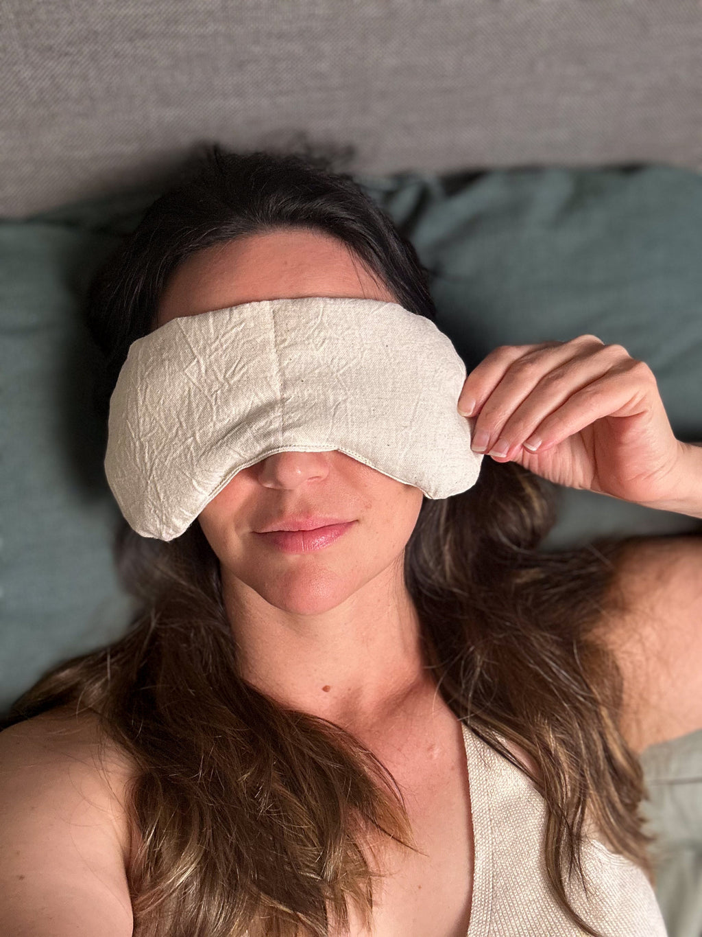 Eye Mask & Neck Wrap Bundle - Natural