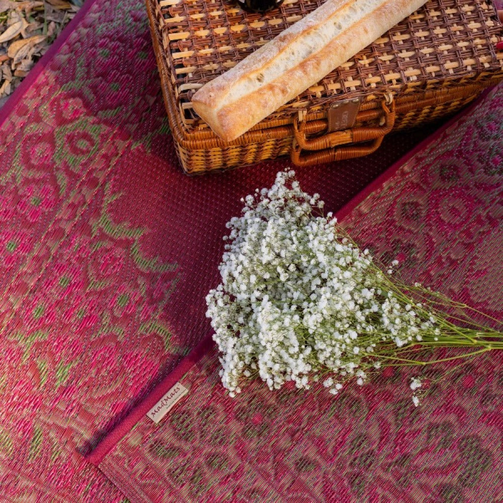 Red Bouquet Rug