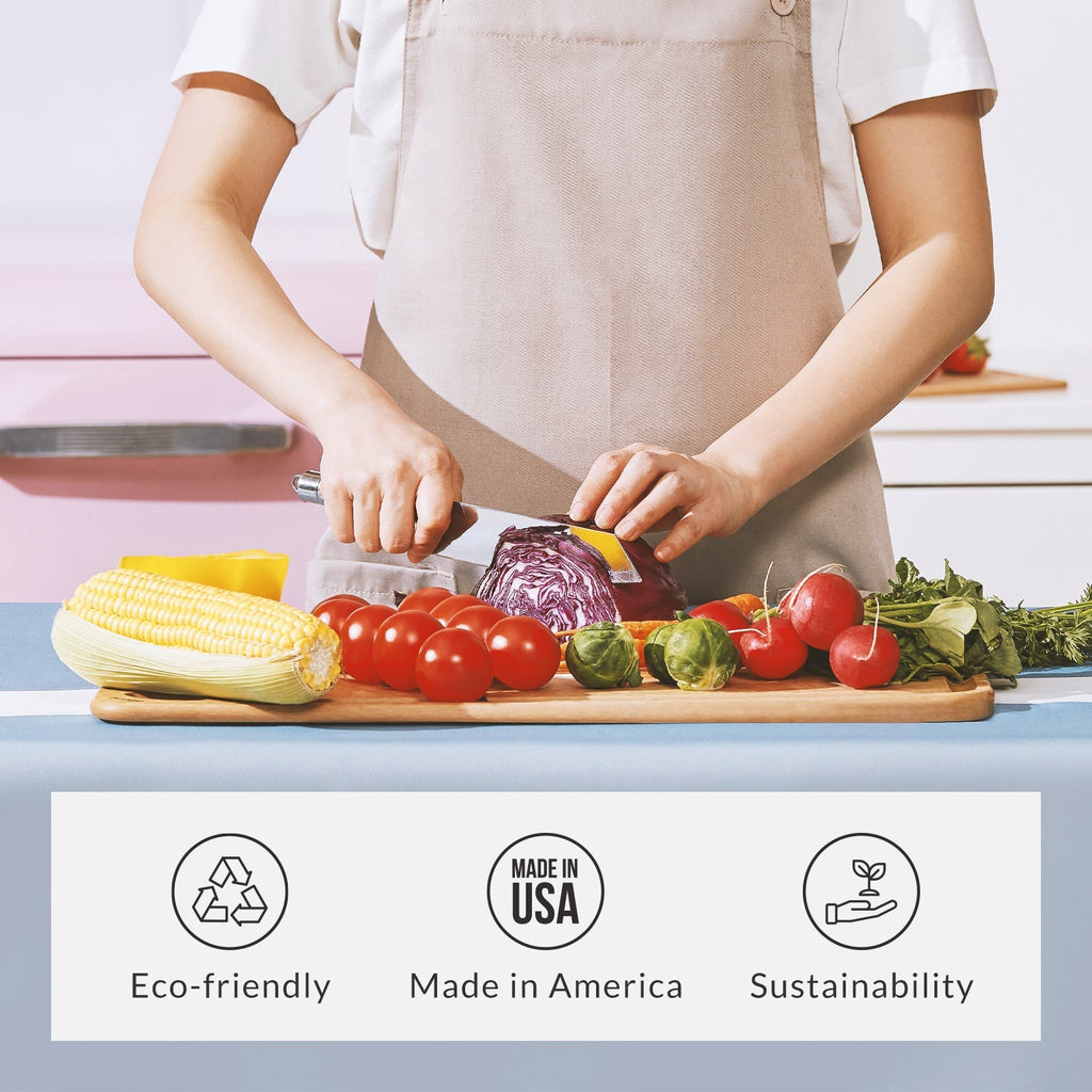 4-Piece Cutting Wise Cutting Board Set (S+M+L+XL)