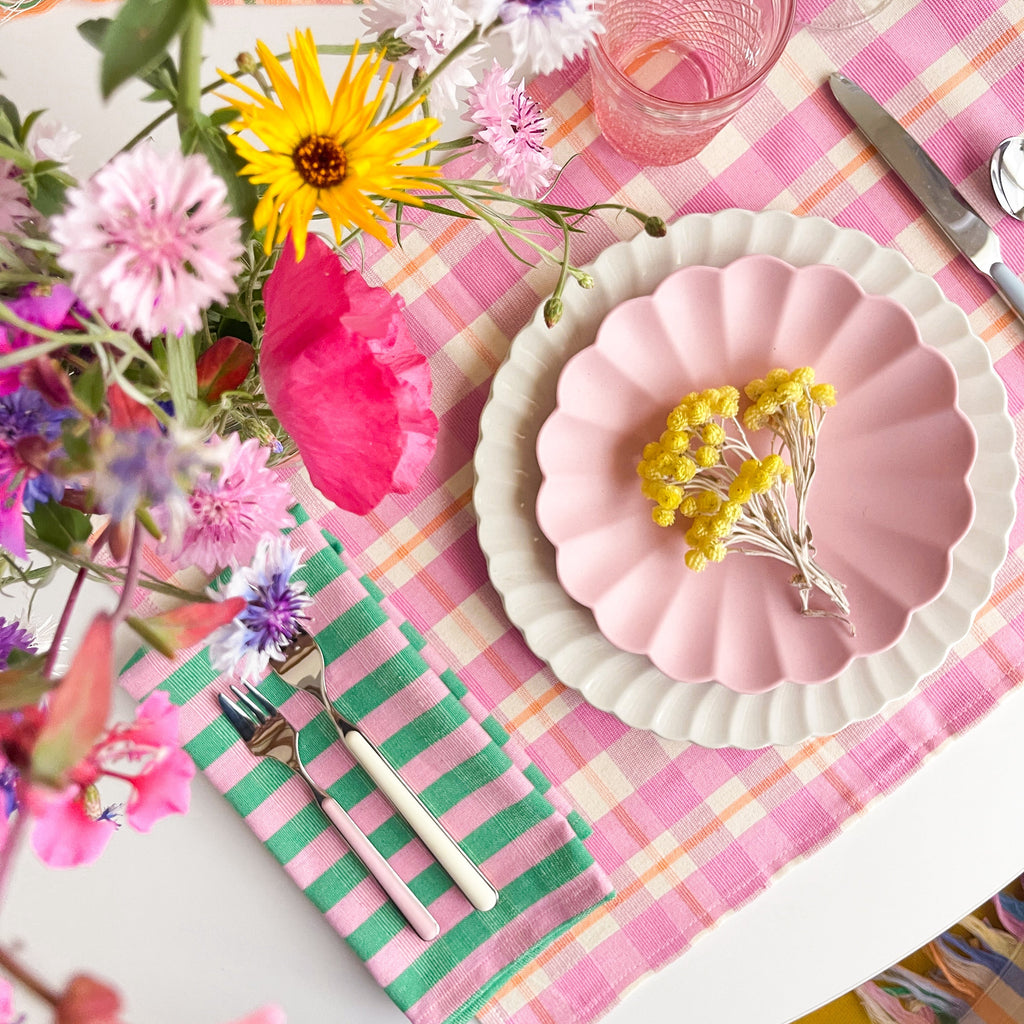 Archive NY Flora Stripe Napkins (Set of 4)