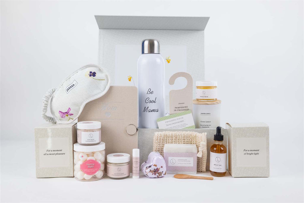 Natural Skincare Pampering Gift for New Mom