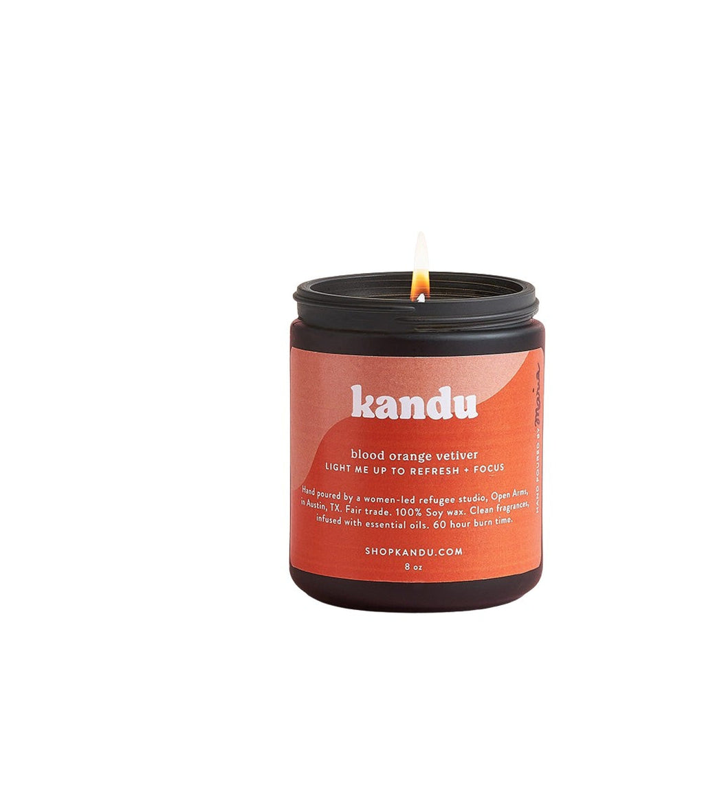 Blood Orange Vetiver Candle (8oz)