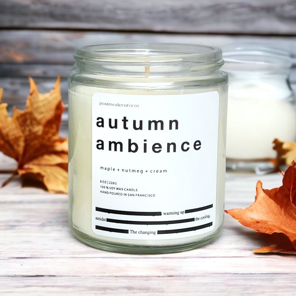 Autumn Ambience Candle - Maple, Nutmeg & Cream