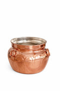 Vintage Inspired Copper Cauldron Pot